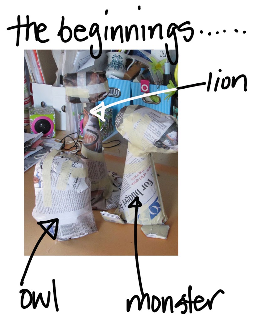 a paper mache moment….