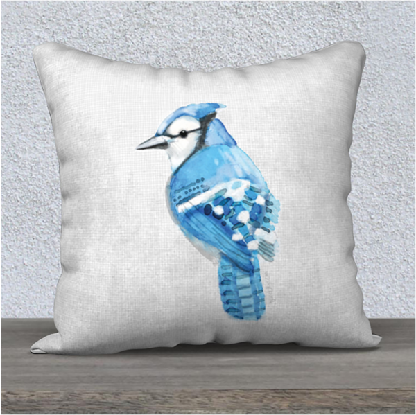 Blue Jay Pillow Case