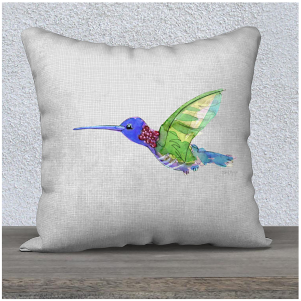 Hummingbird Pillow Case