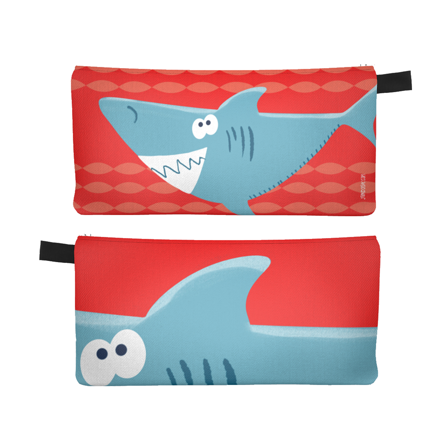 Shark pencil case JDolby shark pencil cases