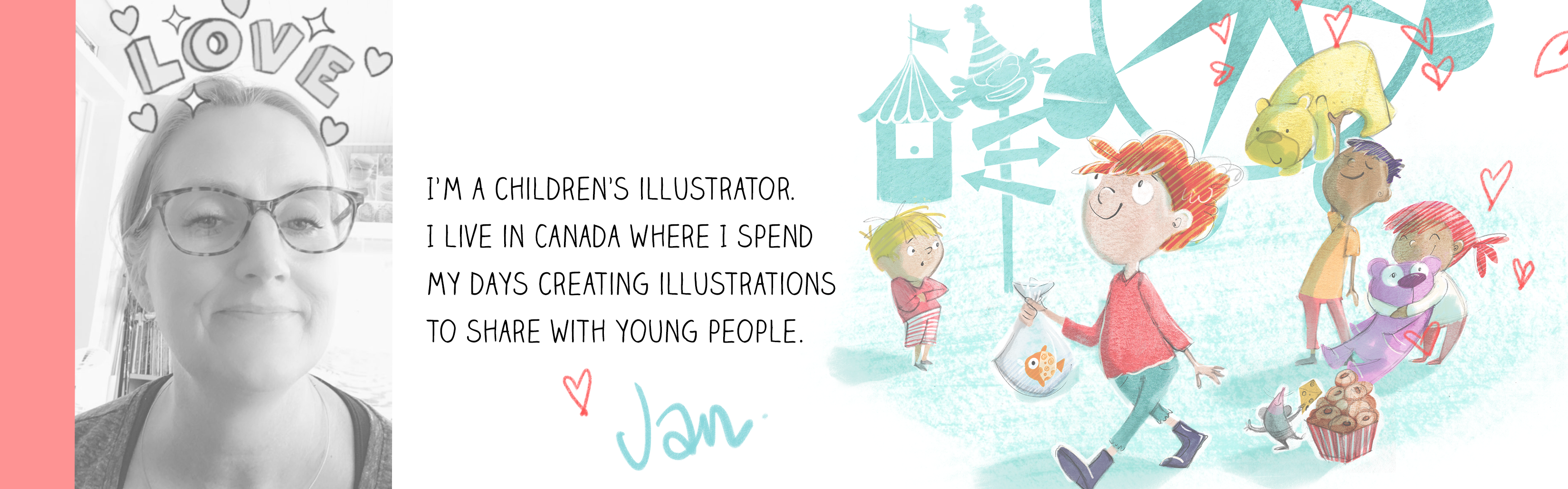 all about jan header photo of jan dolby