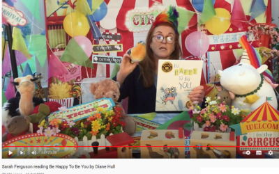 A Royal reading of Be Happy to be You