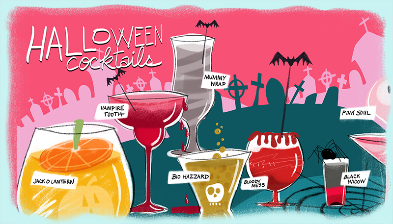 Hallowe’en Refreshments for Adults