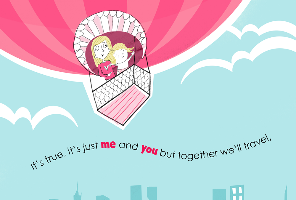 Just My Mama and Me illustrations