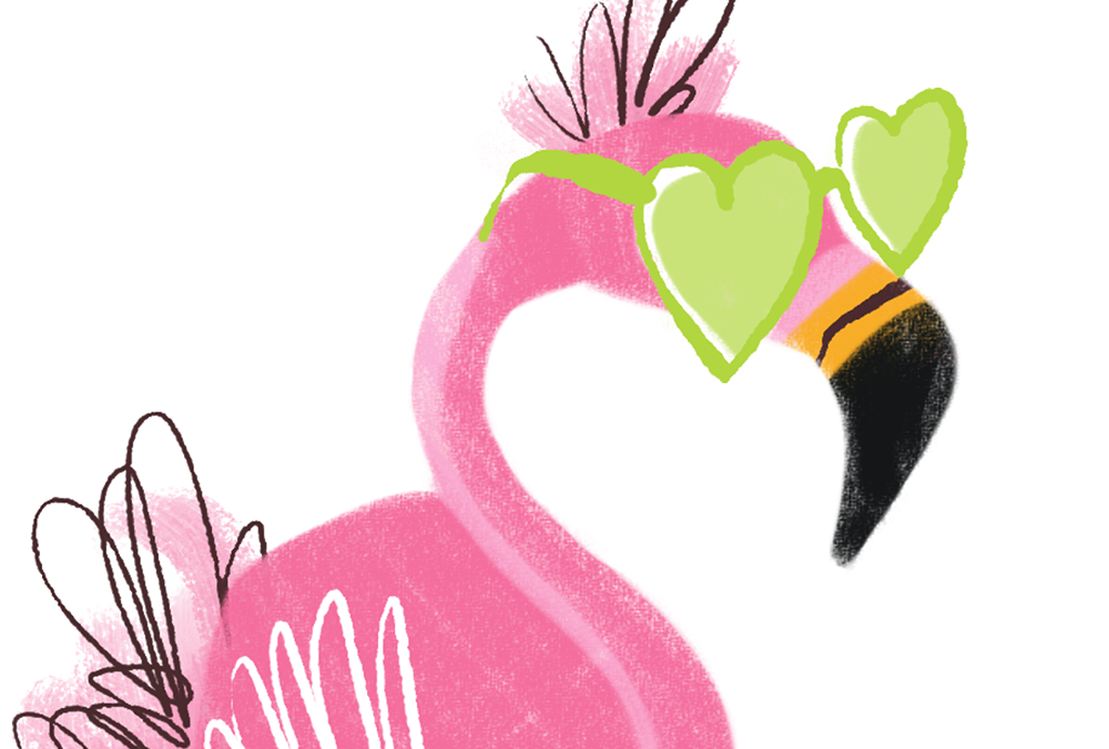 Flamingo Character