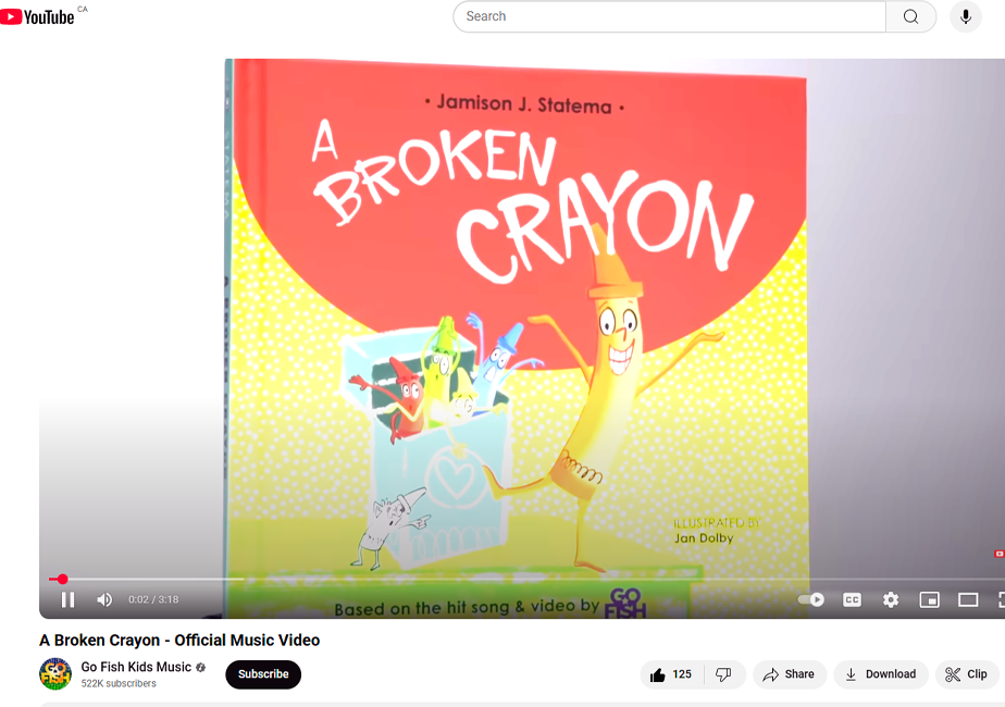 Official Music Video – A Broken Crayon