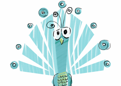 Lionel the Peacock