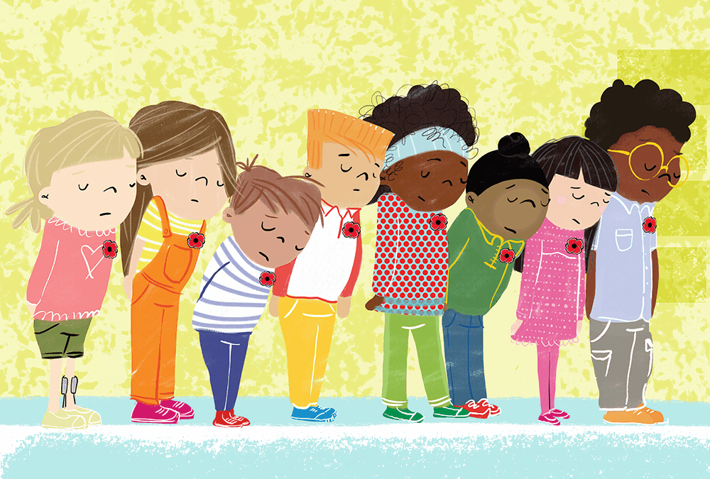 We Remember Canada’s Story illustrations