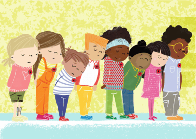 We Remember Canada’s Story illustrations